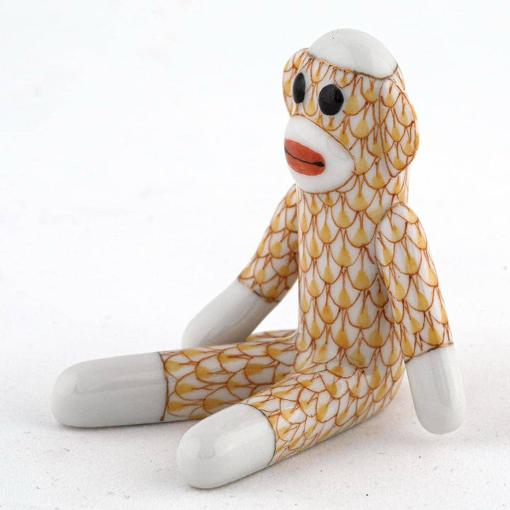 Herend Sock Monkey Figurine Figurines Herend 