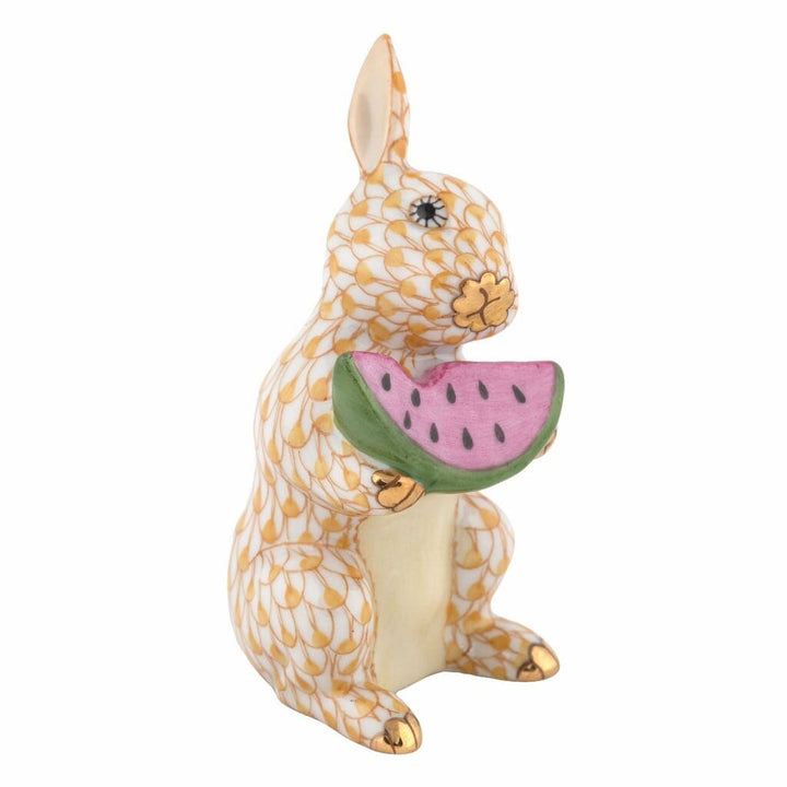 Herend Summer Bunny Figurine Figurines Herend Butterscotch 