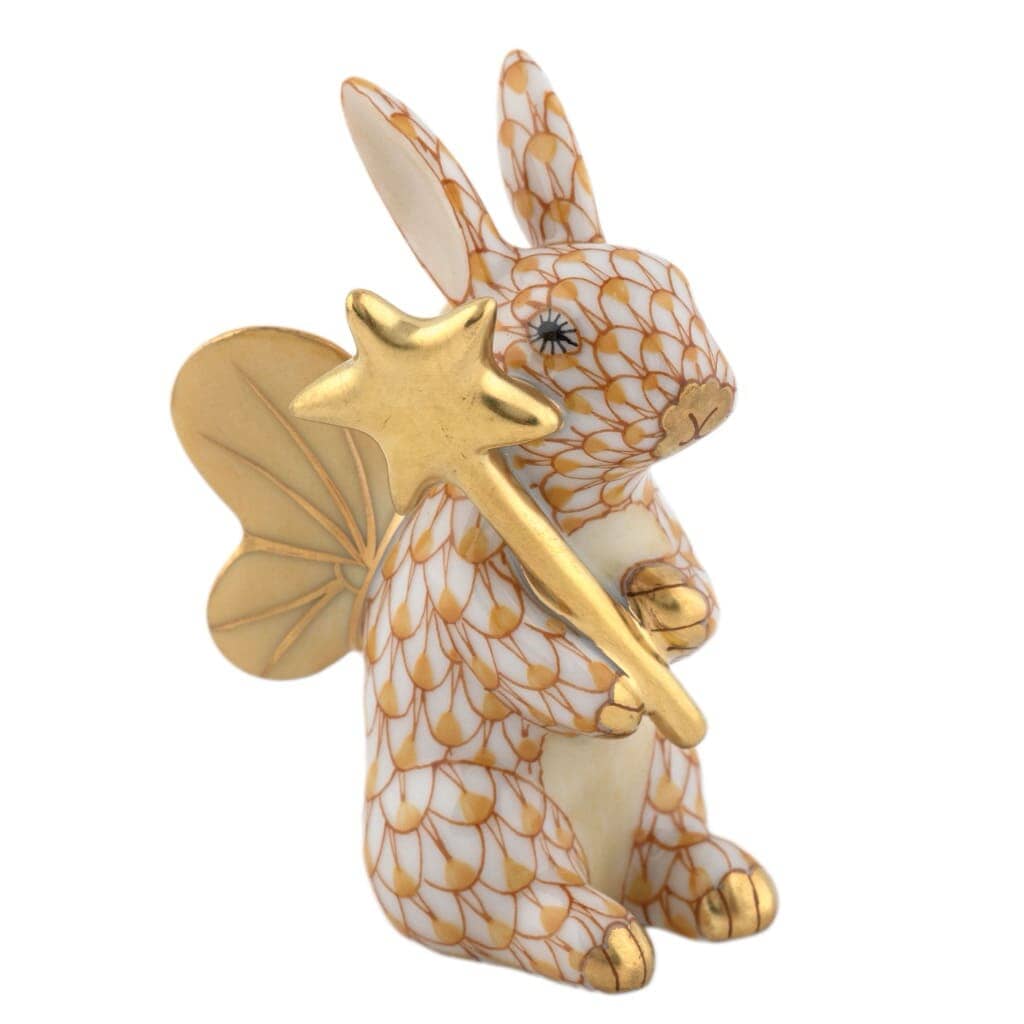 Herend Fairy Bunny Figurine Figurines Herend Butterscotch 