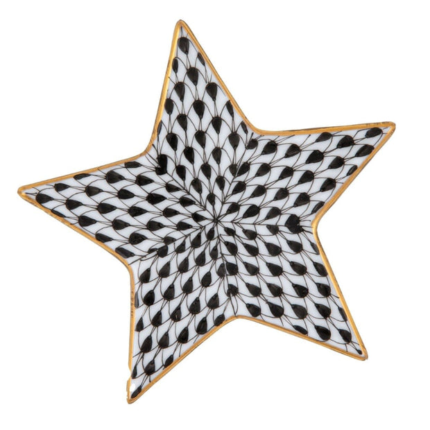 Herend Star Figurine Figurines Herend Black 