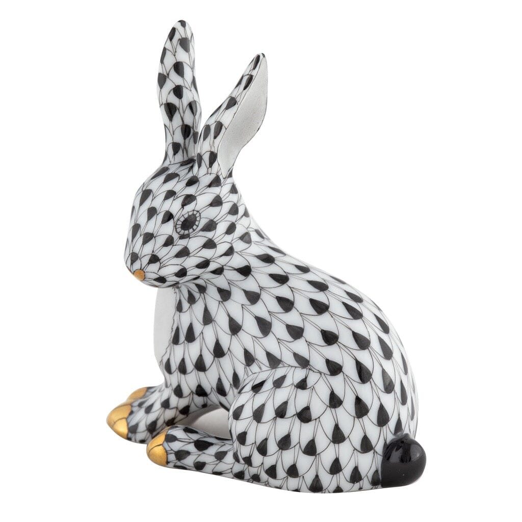 Herend Snowshoe Hare Figurine Figurines Herend 