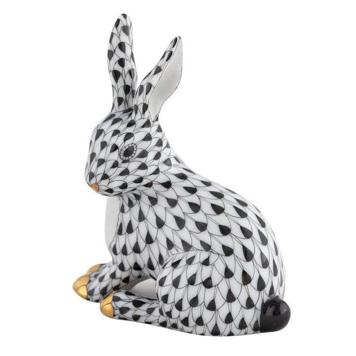 Herend Snowshoe Hare Figurine Figurines Herend 