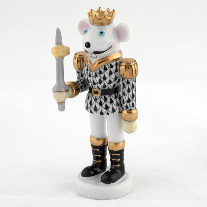 Herend Mouse King Nutcracker Figurine Figurines Herend Black 