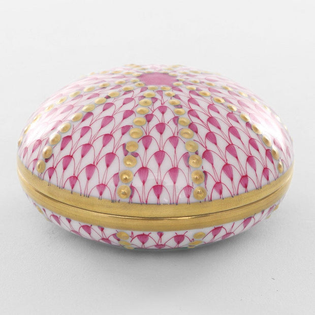 Herend Sea Urchin Box Figurines Herend Raspberry (Pink) 