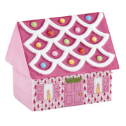 Herend Cozy Gingerbread House Figurines Herend Raspberry (Pink) 
