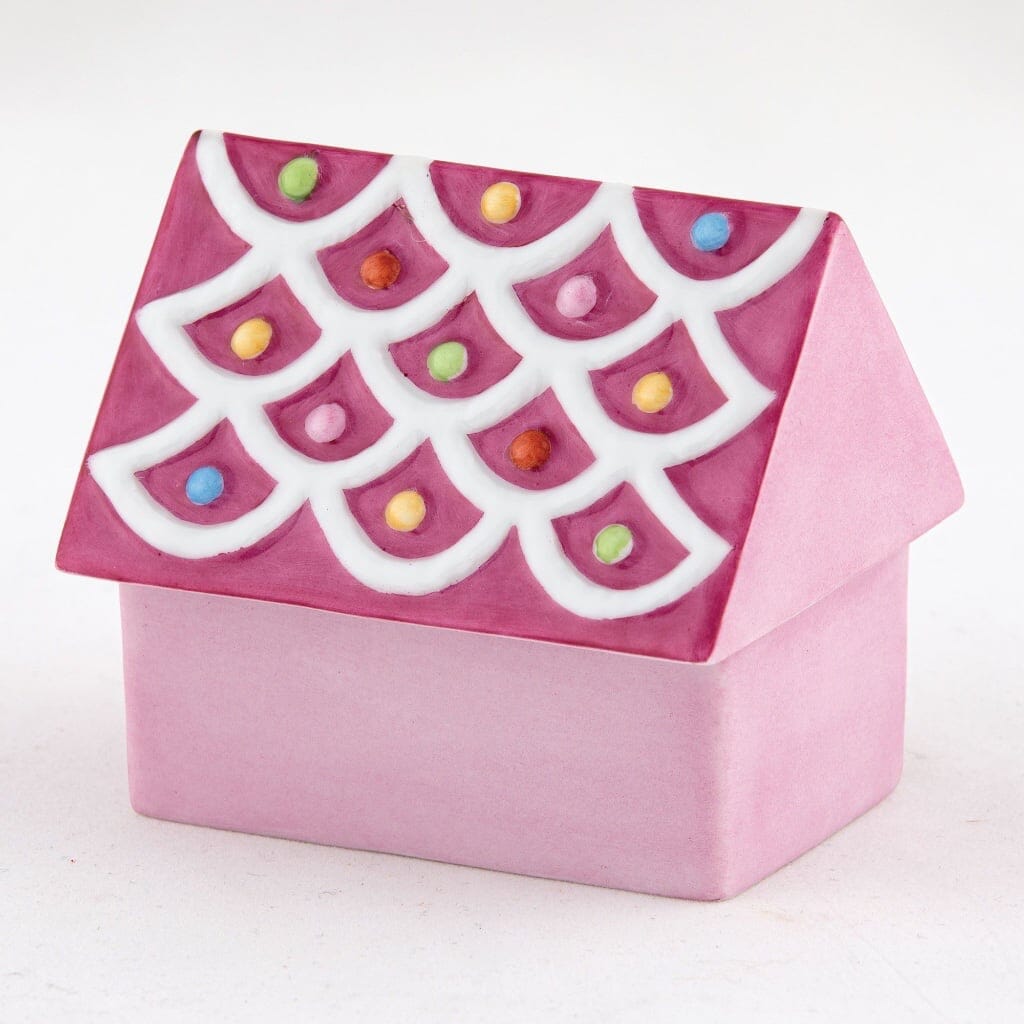Herend Cozy Gingerbread House Figurines Herend 