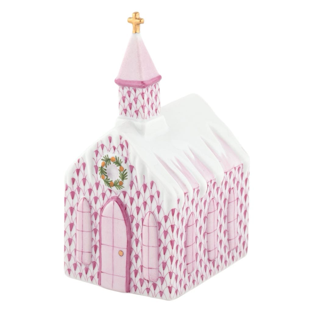 Herend Church Figurine Figurines Herend Raspberry 