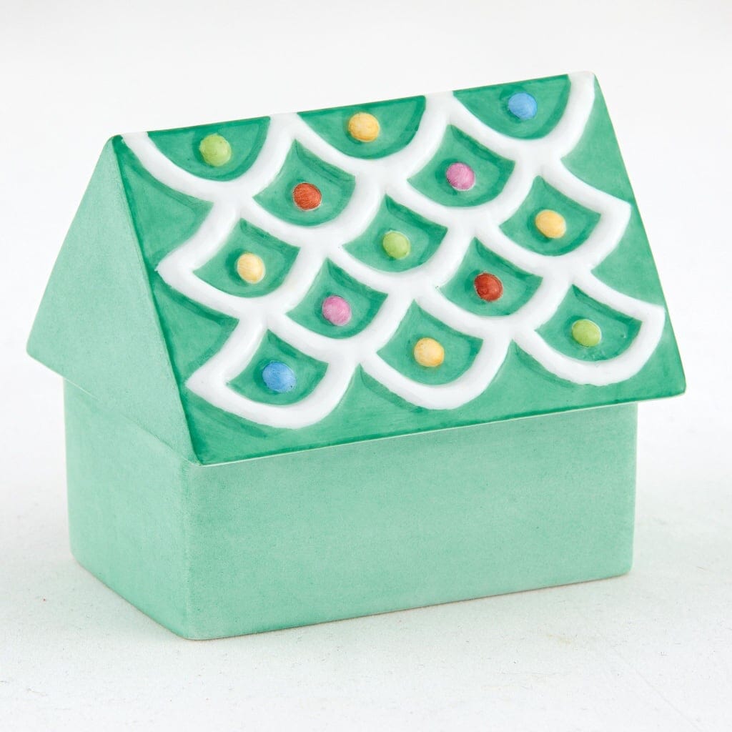 Herend Cozy Gingerbread House Figurines Herend 