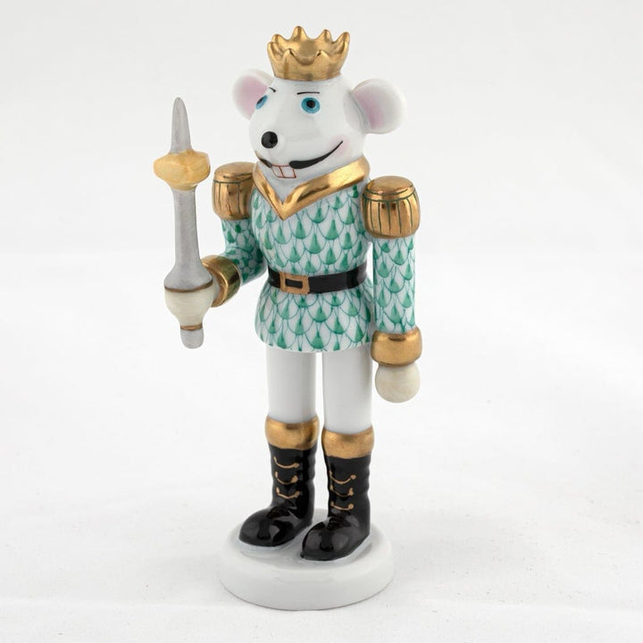 Herend Mouse King Nutcracker Figurine Figurines Herend Green 
