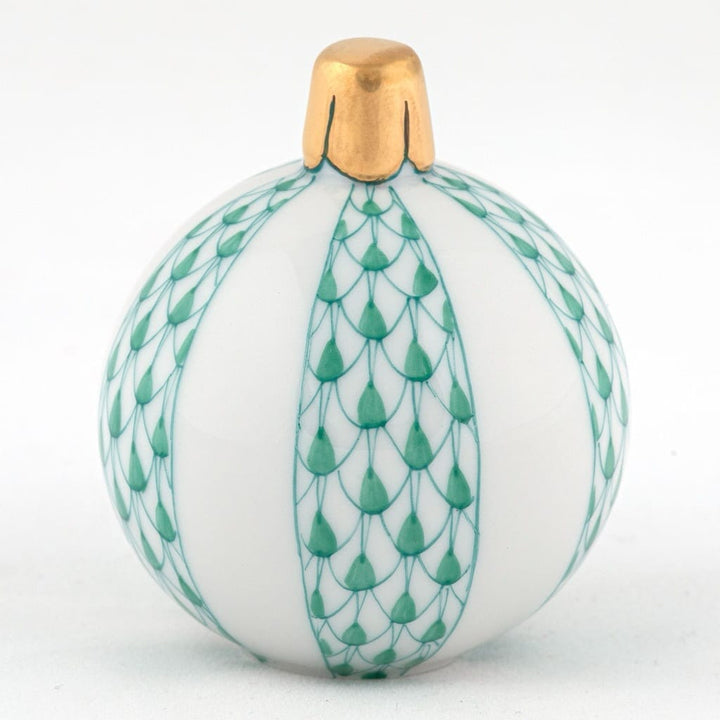 Herend Christmas Ornament Figurine Figurines Herend Green 