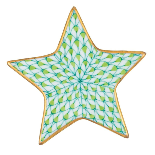 Herend Star Figurine Figurines Herend Lime Green 