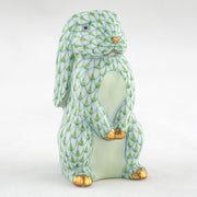 Herend Standing Lop Ear Bunny Figurine Figurines Herend Lime Green 