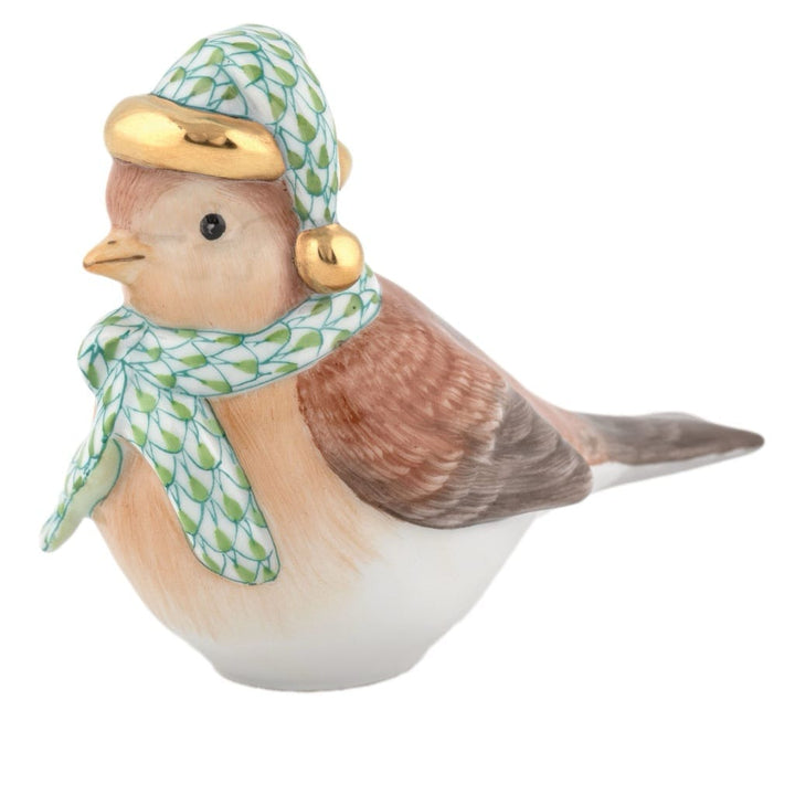 Herend Winter Bird Figurine Figurines Herend Keylime 