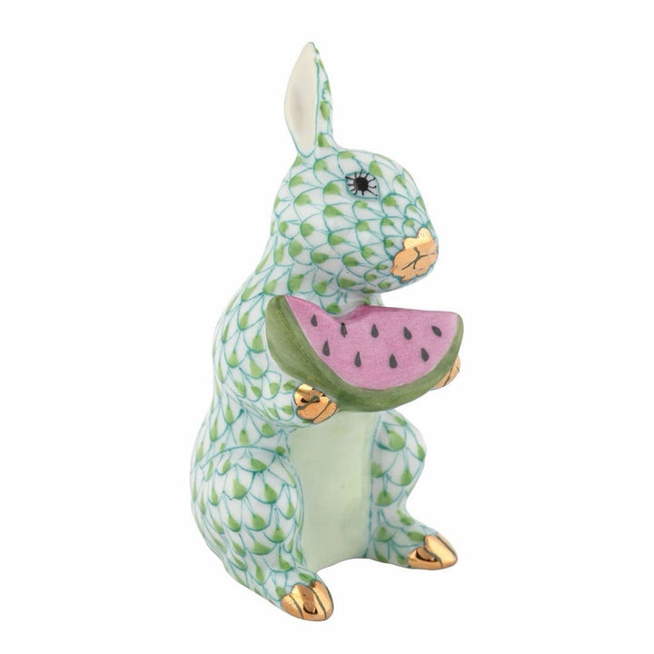 Herend Summer Bunny Figurine Figurines Herend Keylime 