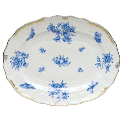 Herend Fortuna Platter Dinnerware Herend Blue 