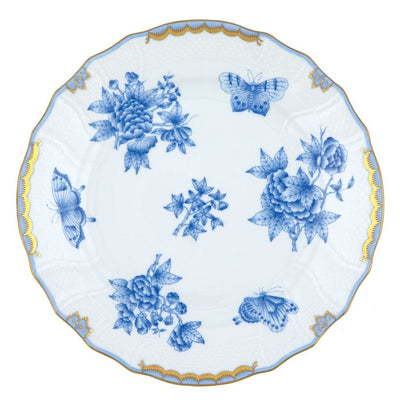 Herend Fortuna Dinner Plate Dinnerware Herend Blue 