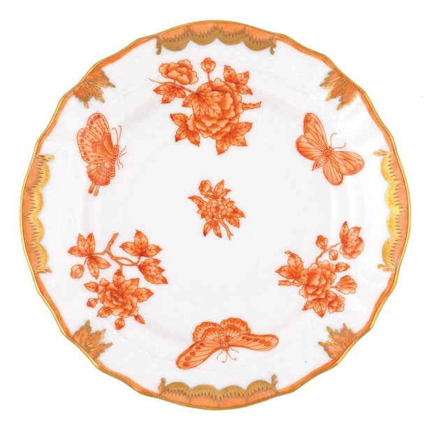 Herend Fortuna Bread And Butter Plate Dinnerware Herend Rust 