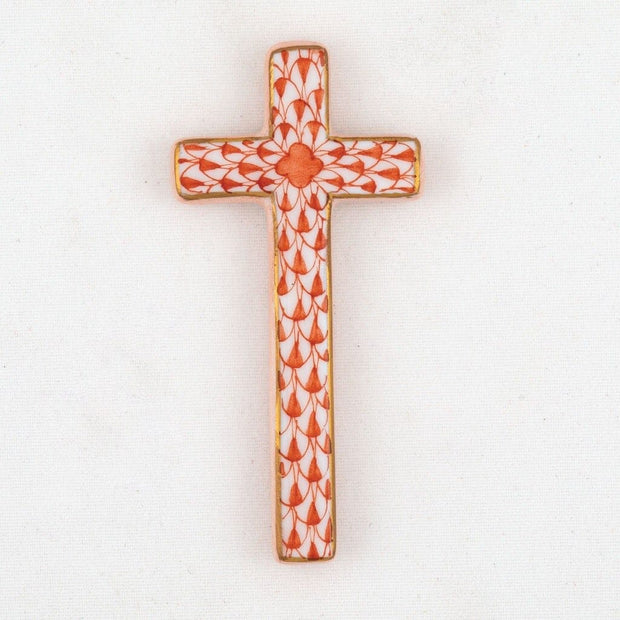 Herend Miniature Cross Figurines Herend Rust 