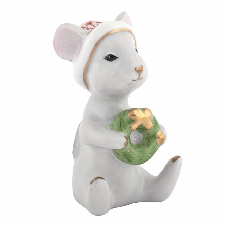 Herend Christmas Mouse Figurine Figurines Herend Rust 