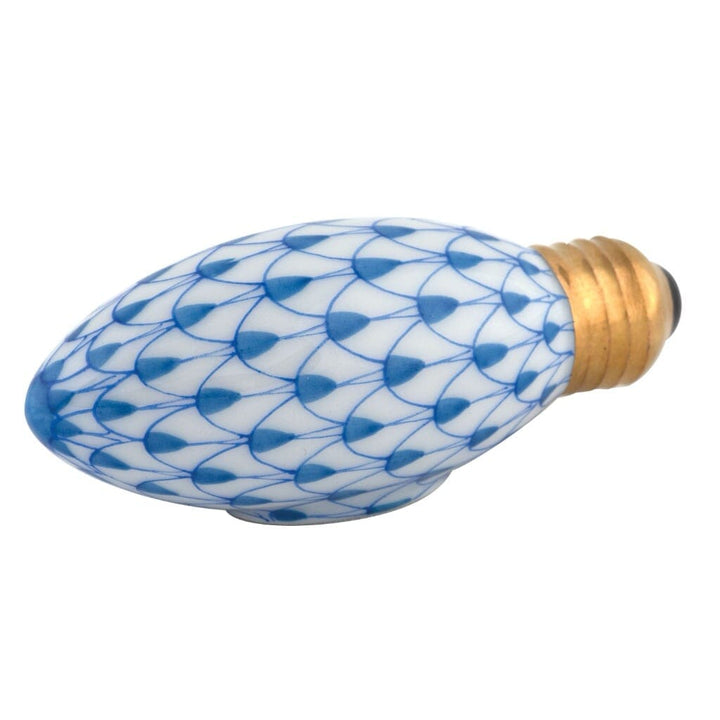 Herend Christmas Light Figurine Figurines Herend Blue 