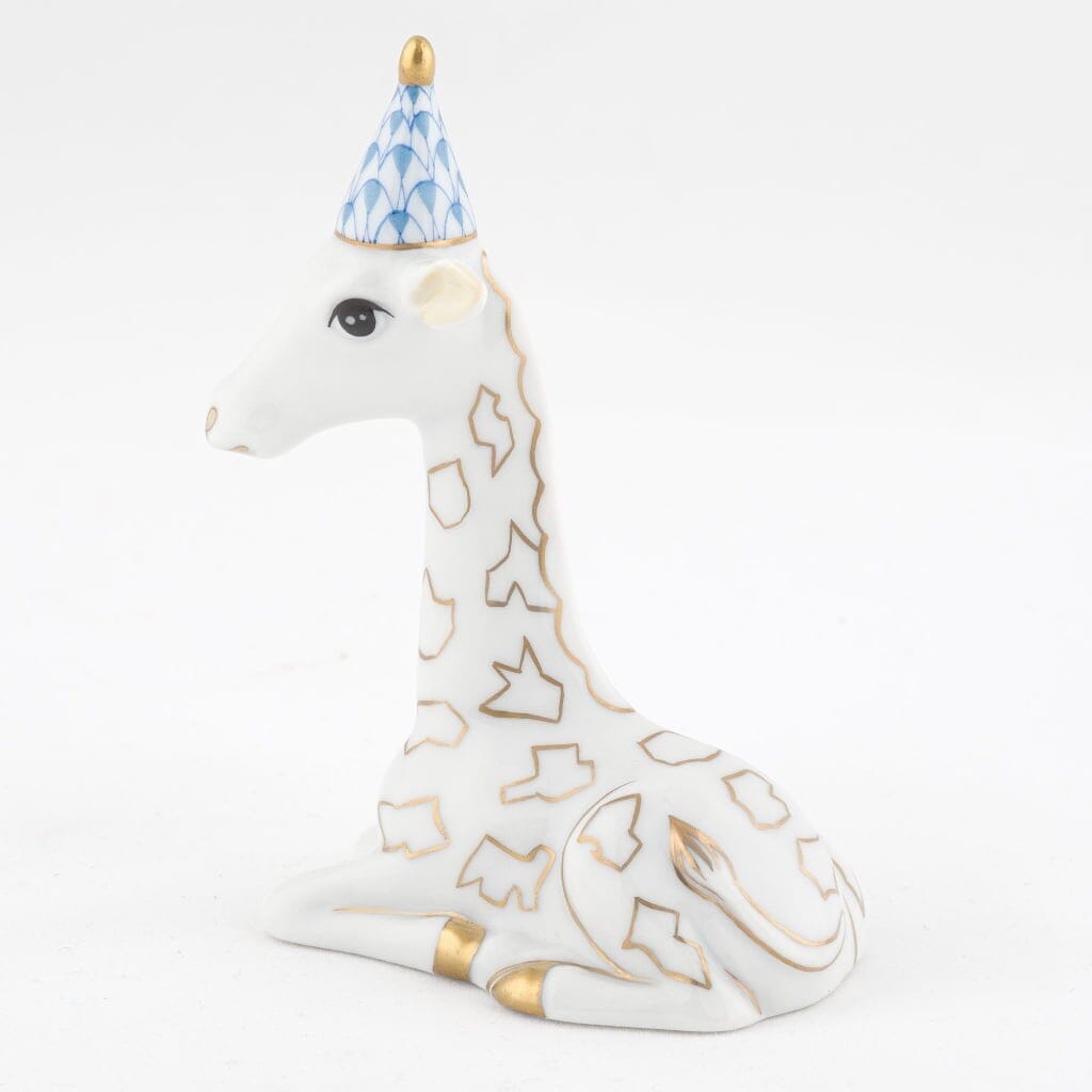 Herend Party Giraffe Figurine Figurines Herend 