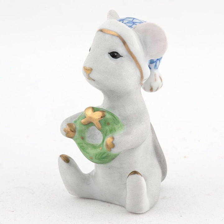 Herend Christmas Mouse Figurine Figurines Herend 