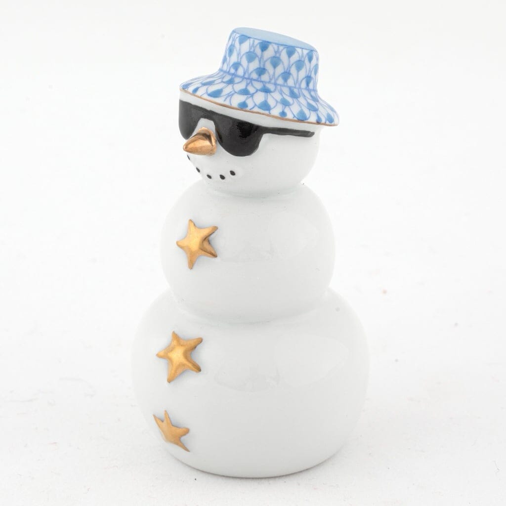 Herend Tropical Snowman Figurine Figurines Herend 