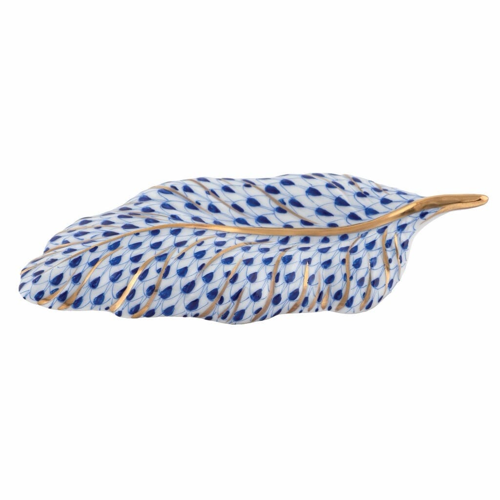 Herend Feather Figurine Figurines Herend Sapphire 