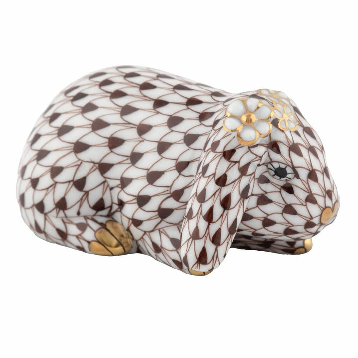 Herend Spring Bunny Figurine Figurines Herend Chocolate 