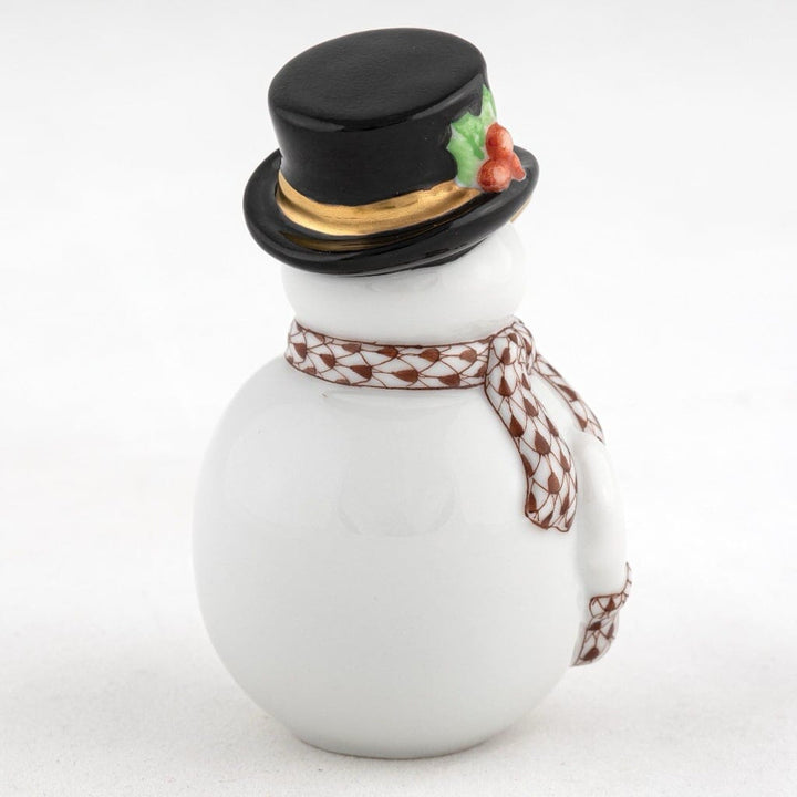 Herend Candy Cane Snowman Figurine Figurines Herend 