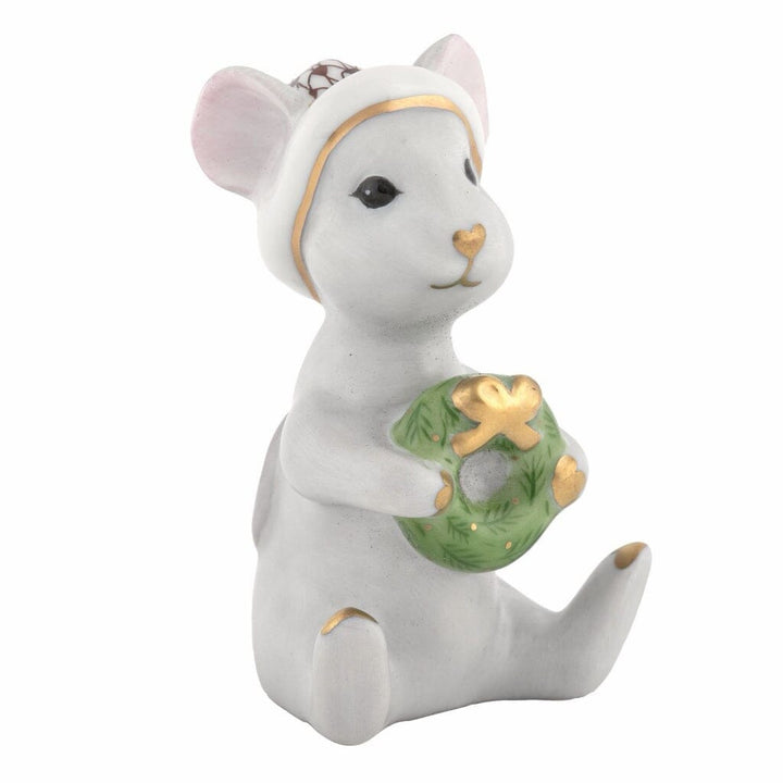 Herend Christmas Mouse Figurine Figurines Herend Chocolate 