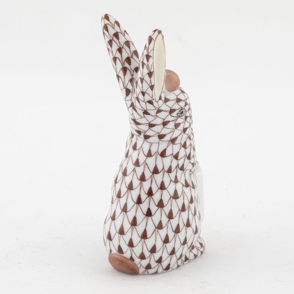 Herend Shopping Bunny Figurine Figurines Herend 