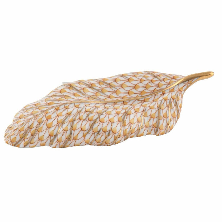 Herend Feather Figurine Figurines Herend Butterscotch 
