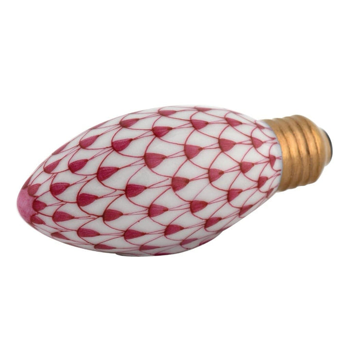 Herend Christmas Light Figurine Figurines Herend Raspberry (Pink) 