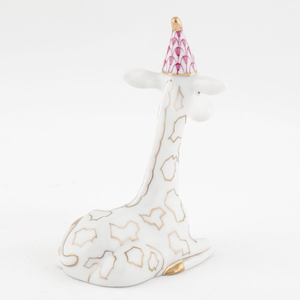 Herend Party Giraffe Figurine Figurines Herend 