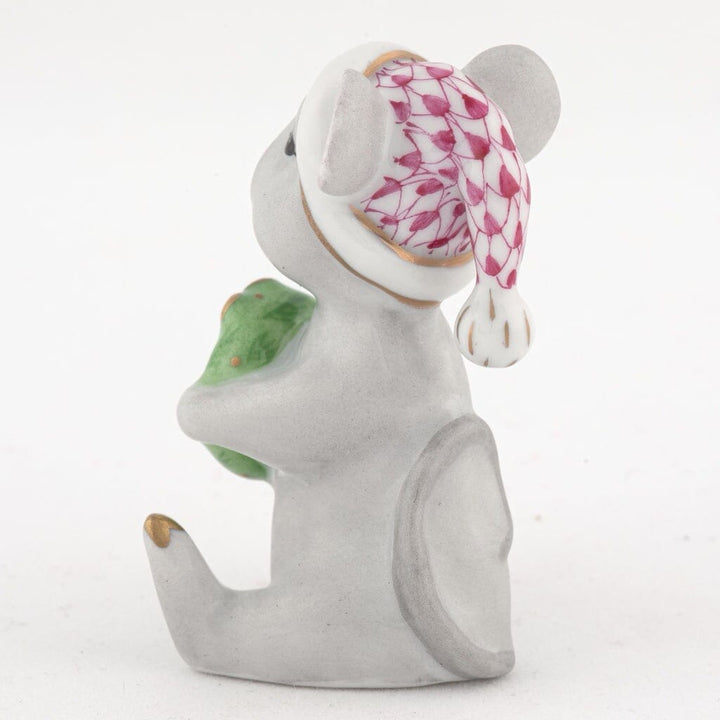 Herend Christmas Mouse Figurine Figurines Herend 