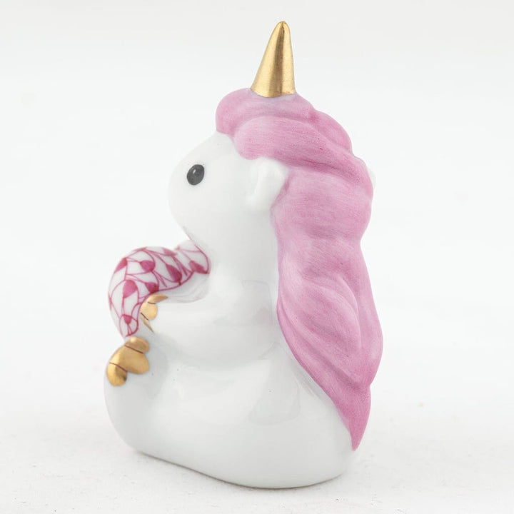 Herend Sitting Unicorn Figurine Figurines Herend 