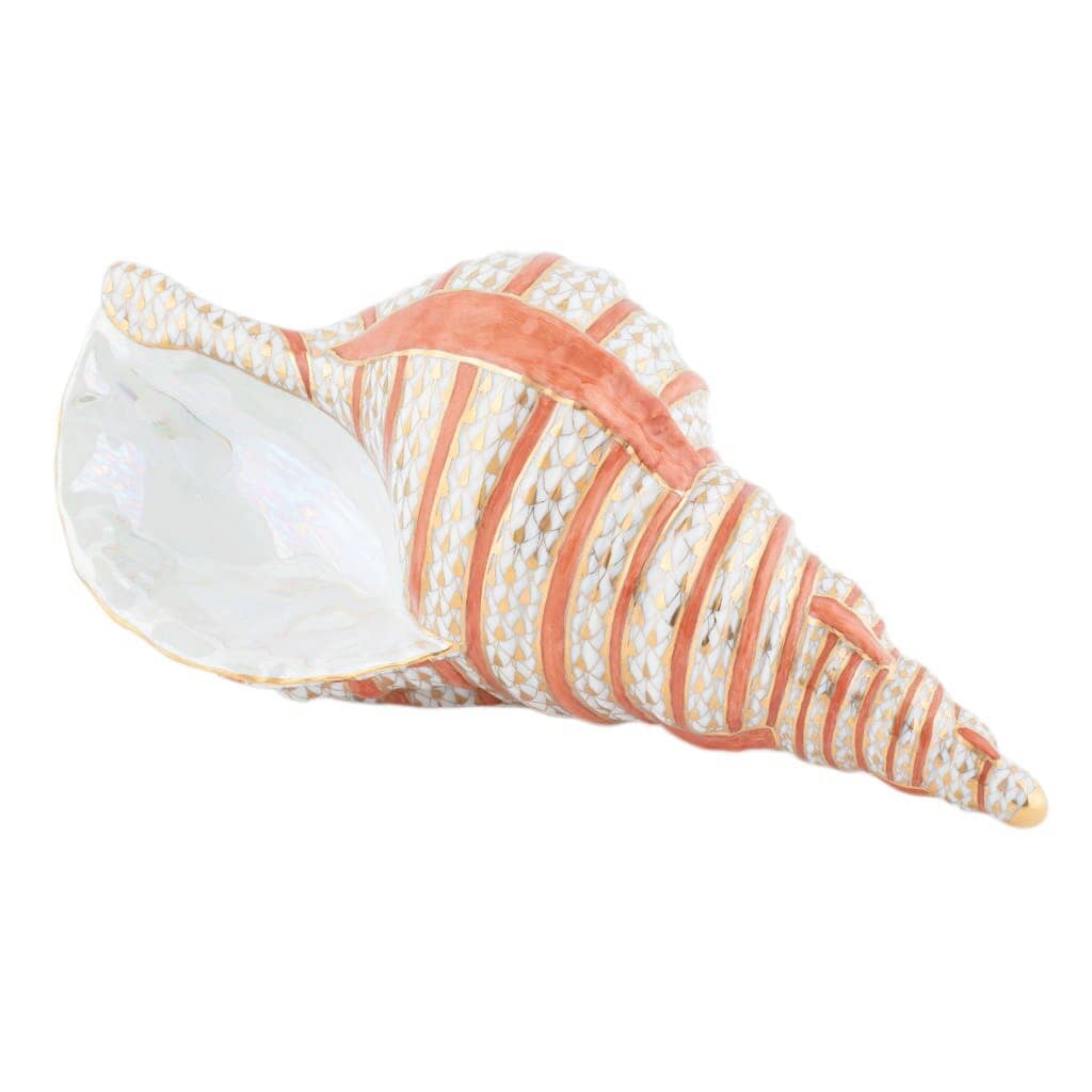 Herend Triton Shell Figurine Figurines Herend 