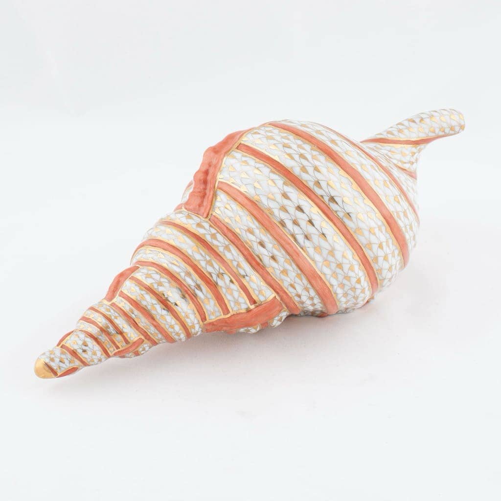 Herend Triton Shell Figurine Figurines Herend 
