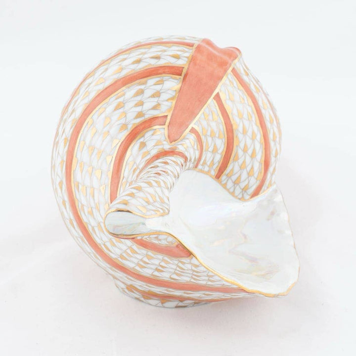 Herend Triton Shell Figurine Figurines Herend 