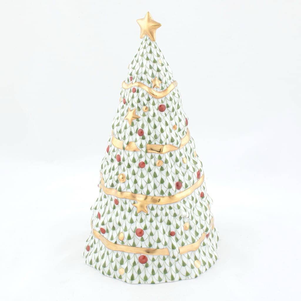 Herend Christmas Tree Figurine Figurines Herend 