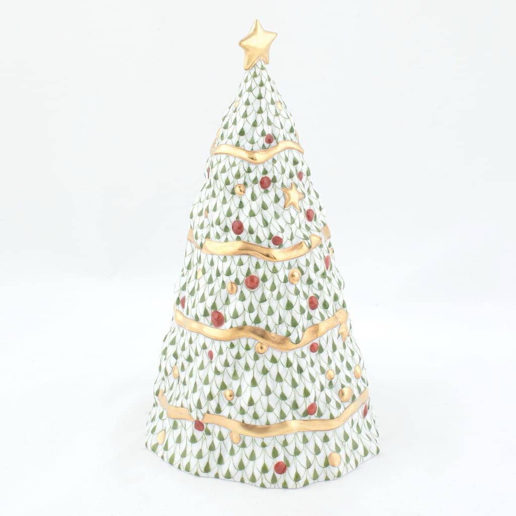 Herend Christmas Tree Figurine Figurines Herend 
