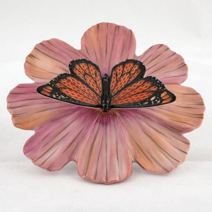 Herend Monarch On Cosmos Figurine - Limited Edition Figurines Herend 