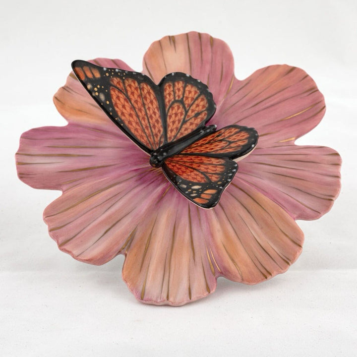 Herend Monarch On Cosmos Figurine - Limited Edition Figurines Herend 