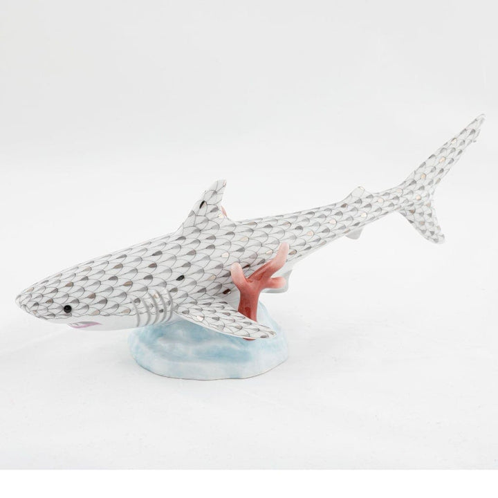Herend Great White Shark Figurine - Limited Edition Figurines Herend 