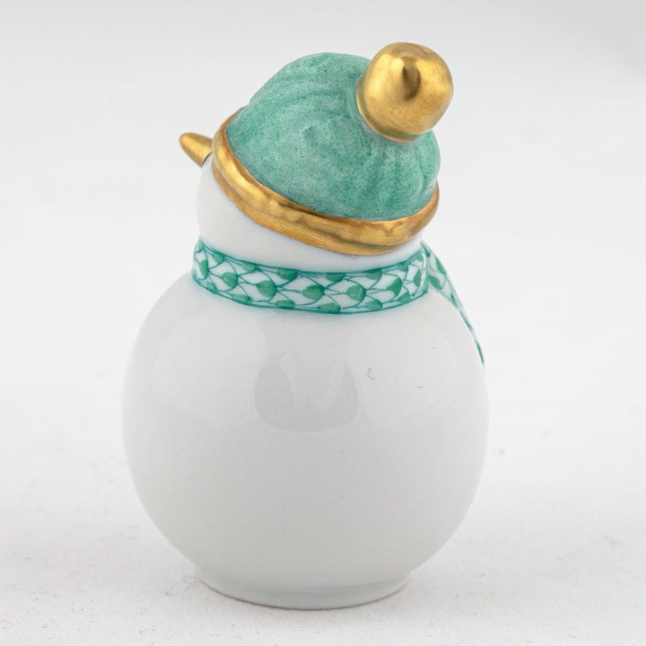 Herend Mini Snowman Figurine Figurines Herend 