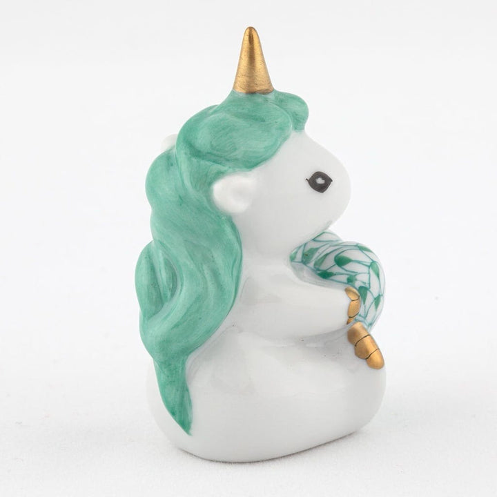 Herend Sitting Unicorn Figurine Figurines Herend 