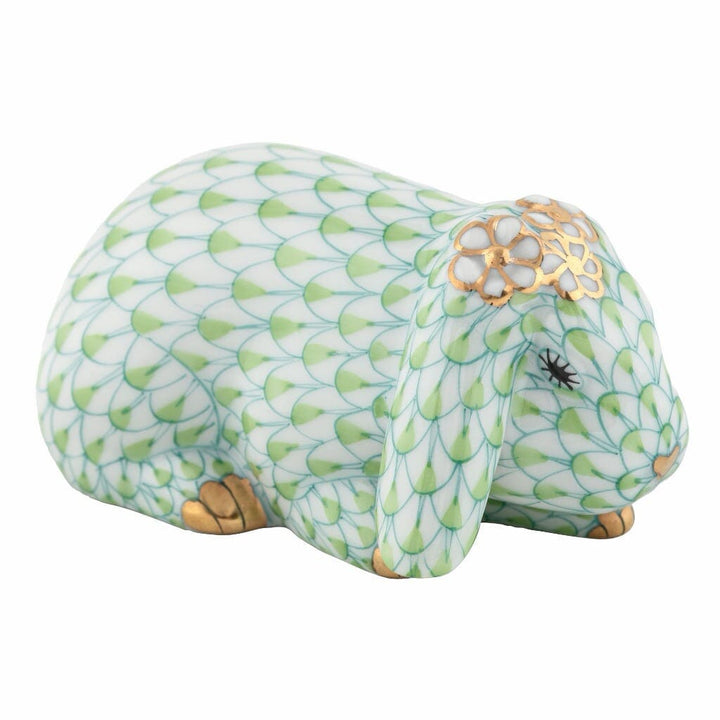 Herend Spring Bunny Figurine Figurines Herend Keylime 