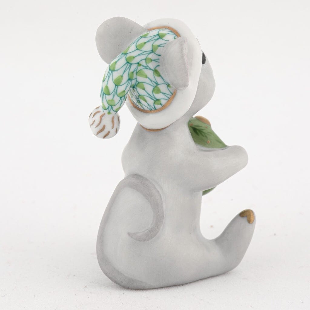 Herend Christmas Mouse Figurine Figurines Herend 
