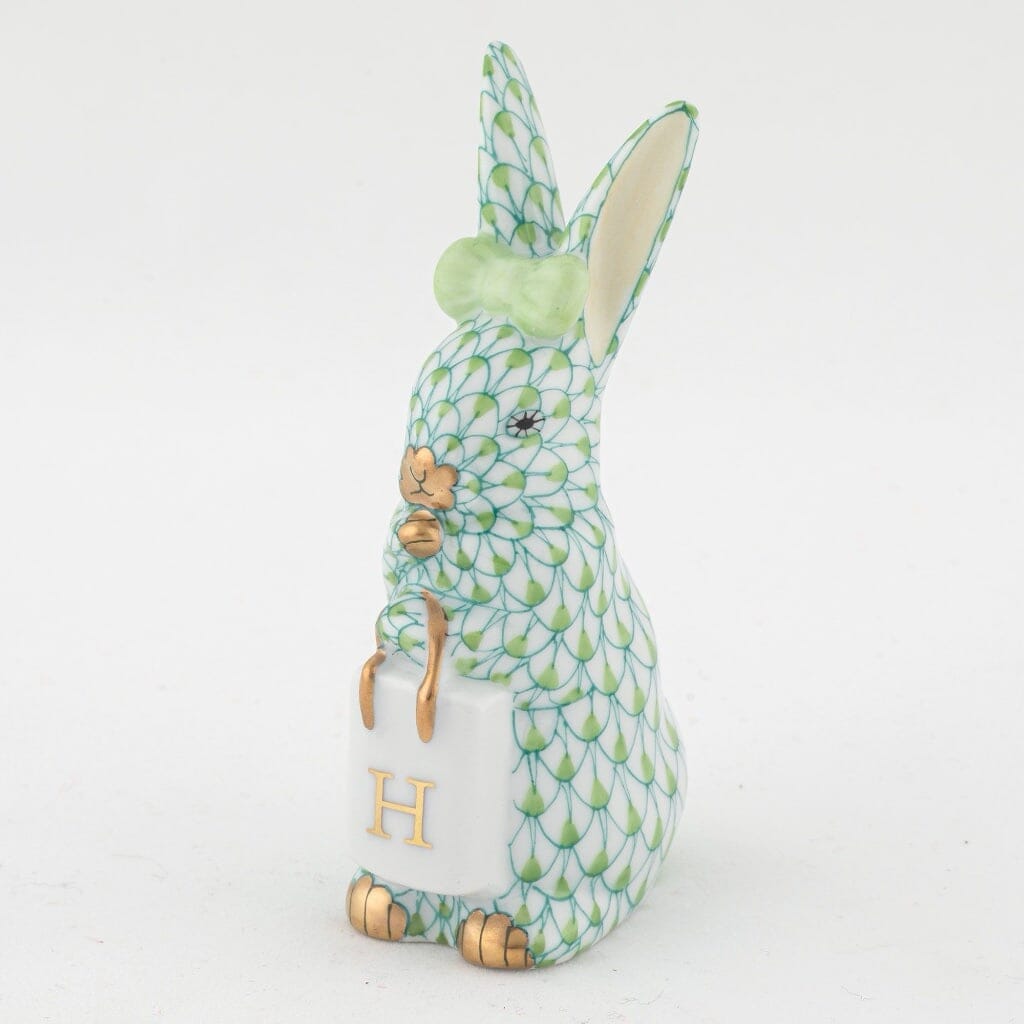 Herend Shopping Bunny Figurine Figurines Herend 